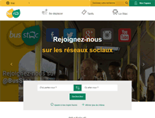 Tablet Screenshot of bus-stac.fr